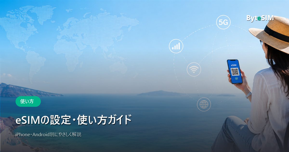 ByteSIMの使い方