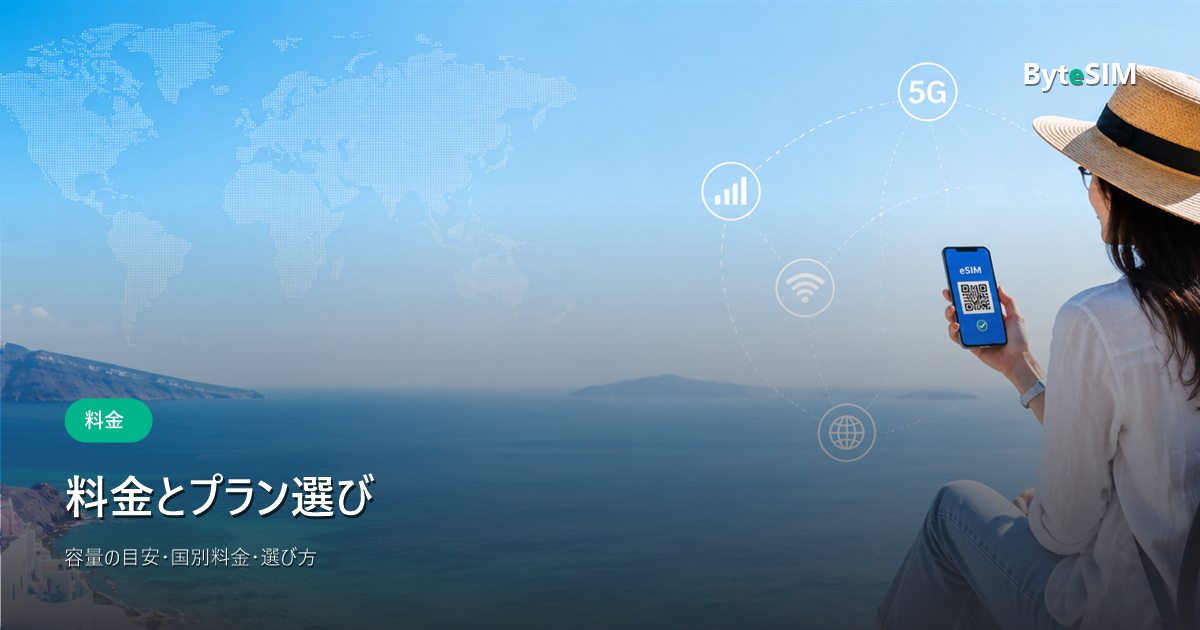 ByteSIMの料金とプラン